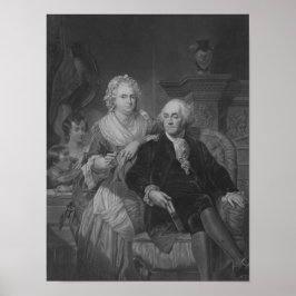 President Washington thuis Poster