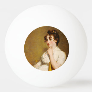 President Washingtons familie Nelly Custis Pingpongbal