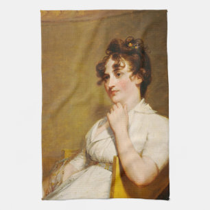 President Washingtons familie Nelly Custis Theedoek