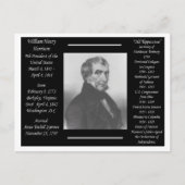 President Willam Henry Harrison Briefkaart (Voorkant)