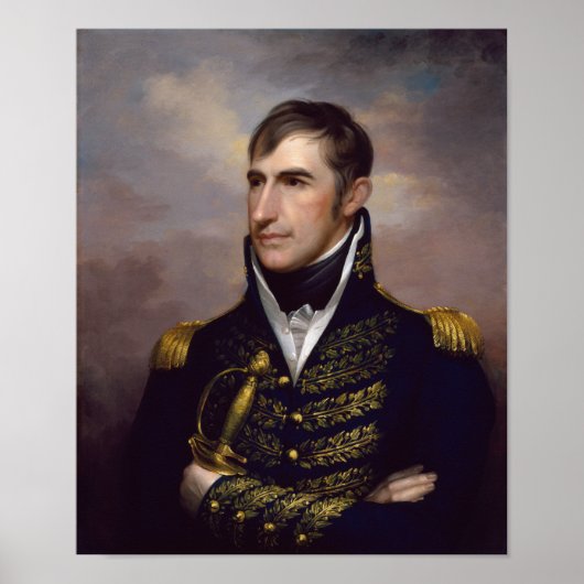 President William Henry Harrison Poster (Voorkant)