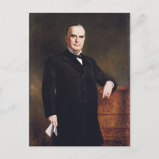 President William McKinley door August Benziger 18 Briefkaart (Voorkant)