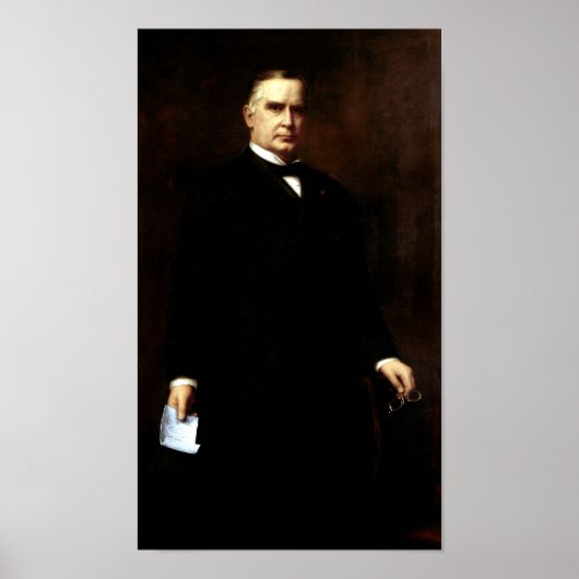President William McKinley Painting Poster (Voorkant)