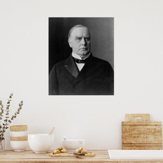 President William McKinley Poster (Keuken)