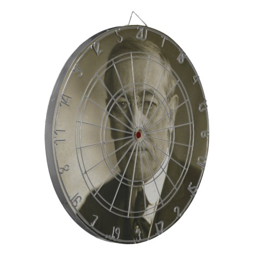 President Woodrow Wilson Portrait 1919 Dartbord (Voorkant Links)