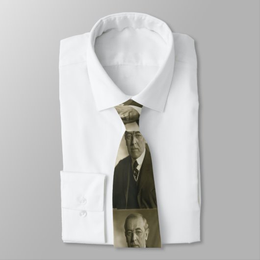 President Woodrow Wilson Portrait 1919 Stropdas (Gebonden)
