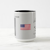 PresidentCalvin Coolidge Mok (Midden)