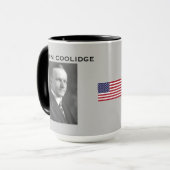 PresidentCalvin Coolidge Mok (Voorkant links)