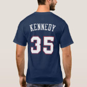 PresidenTees #35 Kennedy T-shirt (Achterkant)