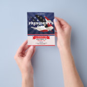 Presidenten dag brochure (Hand)