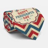 presidenten Day chevron mannen stropdas herenkledi (Opgerold)