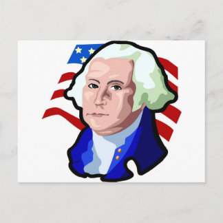 Presidenten Day, George Washington en de Amerikaan Briefkaart