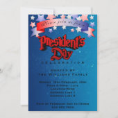 Presidenten Day Party Kaart (Voorkant)
