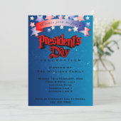 Presidenten Day Party Kaart (Staand voorkant)