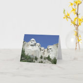 Presidenten Gebeiteld in Rots, Mount Rushmore, SD Kaart (Gele Bloem)