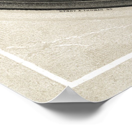 Presidenten Grant, Lincoln en Washington Poster (Hoek)