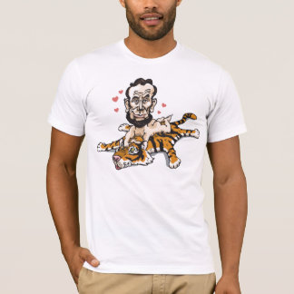 Presidenten houden van tijgers11 t-shirt