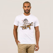 Presidenten houden van tijgers t-shirt (Voorkant volledig)