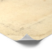 Presidenten thuis in Washington na 1814 Poster (Hoek)