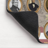 Presidenten U.S.A. Mousepad Muismat (Hoek)