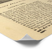 Presidenten US, autografieën, biografieën 2 Poster (Hoek)