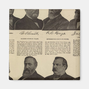 Presidenten US, autografieën, biografieën Magneet