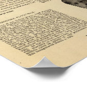 Presidenten US, autografieën, biografieën Poster (Hoek)