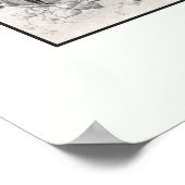 Presidenten Washington en Lincoln Poster (Hoek)