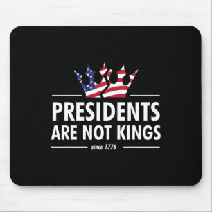 Presidenten zijn geen koningen - Amerikaanse vlag Muismat