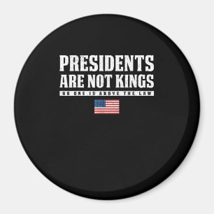 Presidenten zijn geen koningen USA Vlag Geen konin Magneet