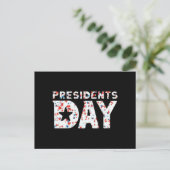 Presidentendag Essentieel Briefkaart (Staand voorkant)