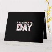 Presidentendag Essentieel Kaart (Gele Bloem)