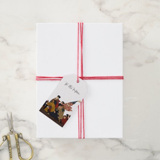 Presidential Gift Label Cadeaulabel (Met Touw)