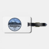 Presidential Range New Hampshire Camping Bagagelabel (Achterkant horizontaal)