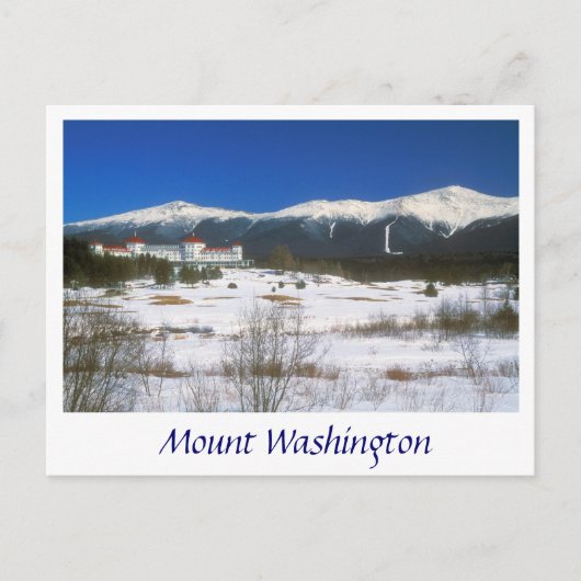 Presidentieel bereik en Bretton-Bossen Briefkaart (Voorkant)