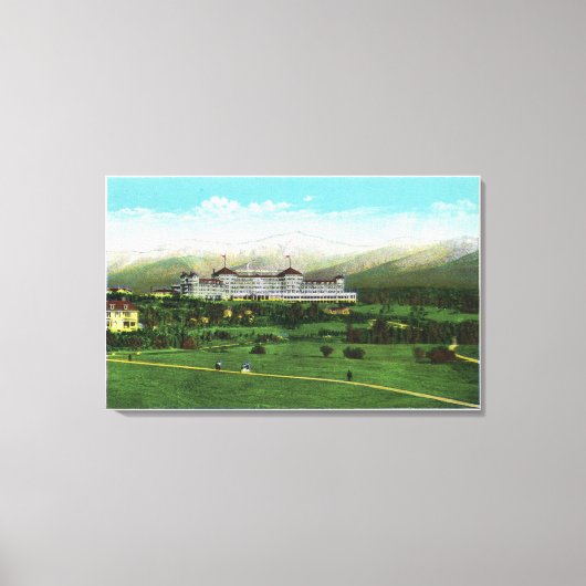 Presidentieel bereik in september canvas afdruk (Voorkant)