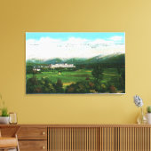 Presidentieel bereik Uitzicht # 3 Canvas Afdruk (Insitu (Woonkamer))