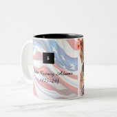 Presidentieel Collectie Tweekleurige Koffiemok (Voorkant links)