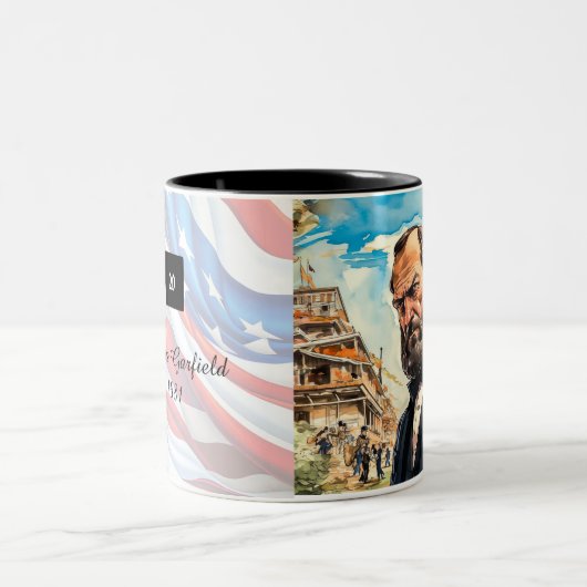 Presidentieel Collectie Tweekleurige Koffiemok (Center)