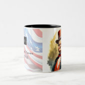 Presidentieel Collectie Tweekleurige Koffiemok (Center)