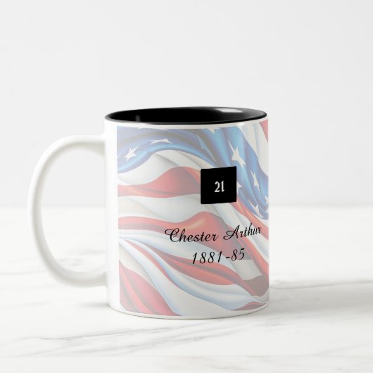 Presidentieel Collectie Tweekleurige Koffiemok (Links)