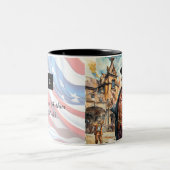 Presidentieel Collectie Tweekleurige Koffiemok (Center)