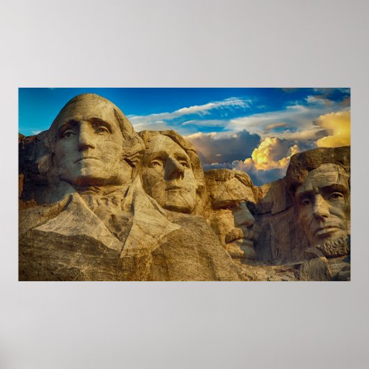 Presidentieel monument poster (Voorkant)