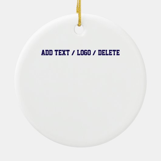 Presidentieel Patriottisch Acryl Ornament (Achterkant)