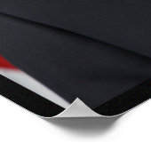 presidentieel portret van Barack Obama Poster (Hoek)