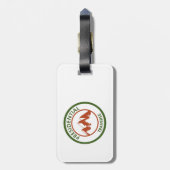 Presidentieel verplaatsen bagagelabel (Achterkant verticaal)