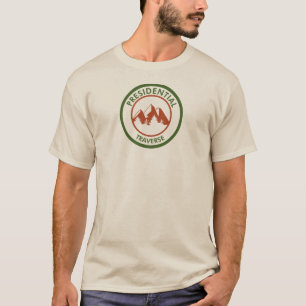 Presidentieel verplaatsen t-shirt