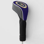 PRESIDENTIEEL ZEGEL GOLFHEADCOVER (Schuin)