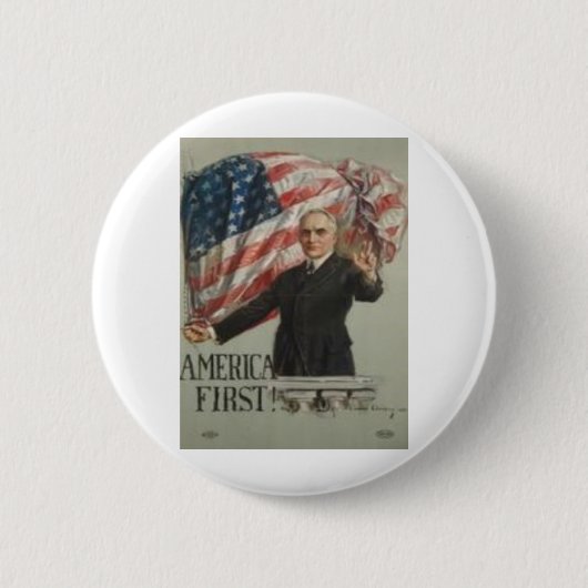 Presidentiële campagne 1920 ronde button 5,7 cm (Voorkant)