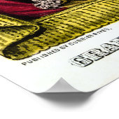 Presidentiële campagne van Abraham Lincoln 1864 Poster (Hoek)